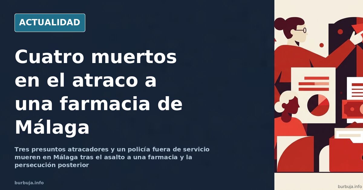 Vehículo accidentado en el arcén de una carretera tras una persecución policial en Málaga