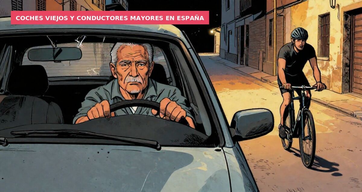 Coches viejos y conductores mayores en España