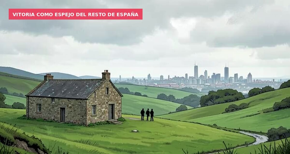 Vitoria como espejo del resto de España