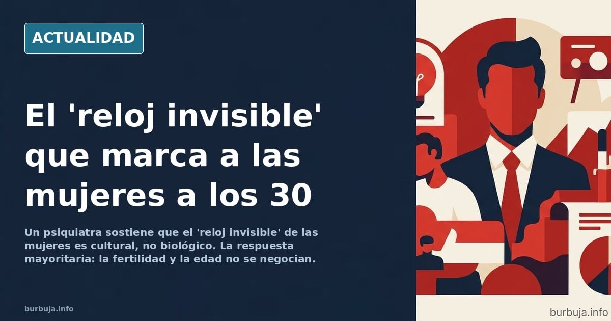 El 'reloj invisible' de las mujeres: debate sobre edad y deseo