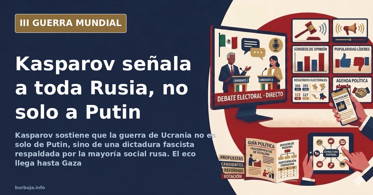Kasparov: Russlands kollektive Verantwortung im Ukraine-Krieg
