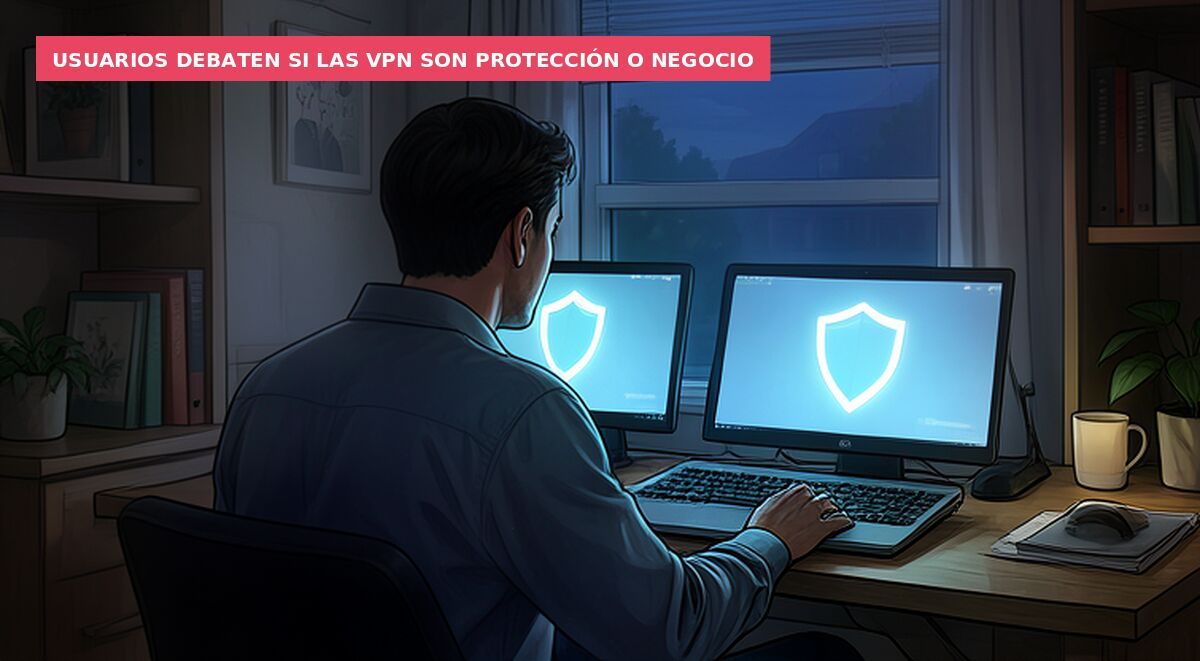 Usuarios debaten si las VPN son protección o negocio