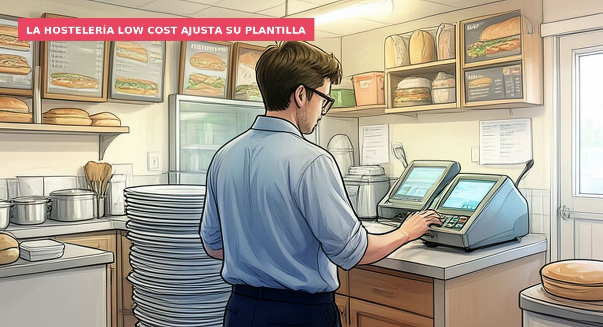 La hostelería low cost ajusta su plantilla