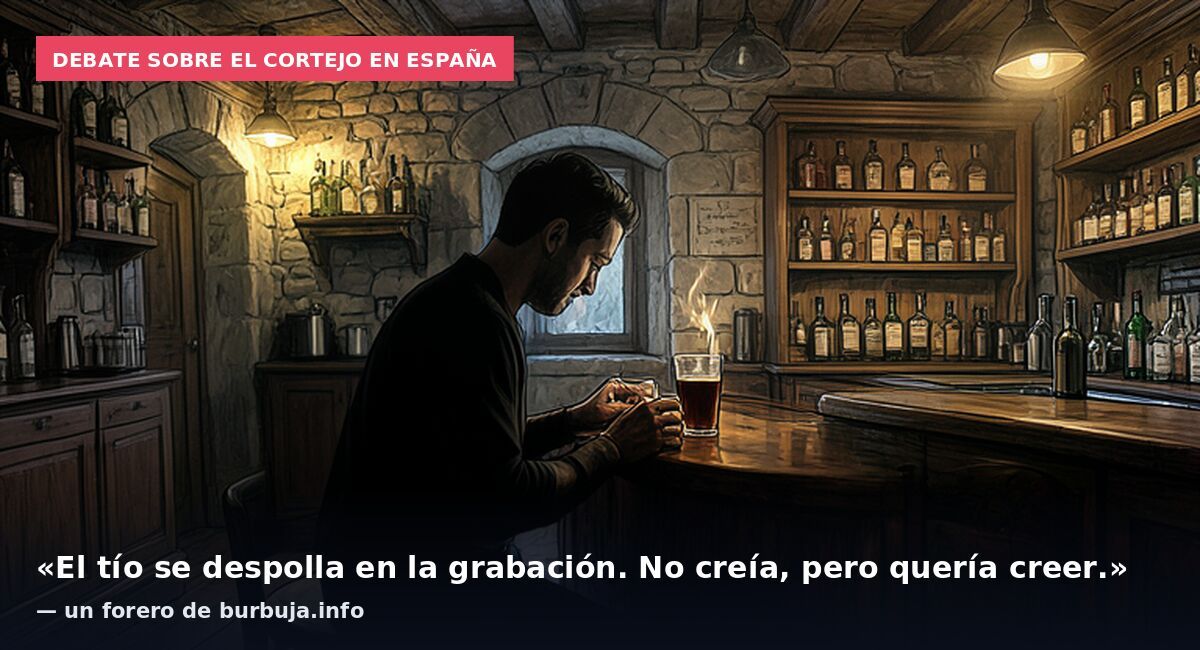 Debate sobre el cortejo en España: «El tío se despolla en la grabación. No creía, pero quería creer.» — un forero de burbuja.info