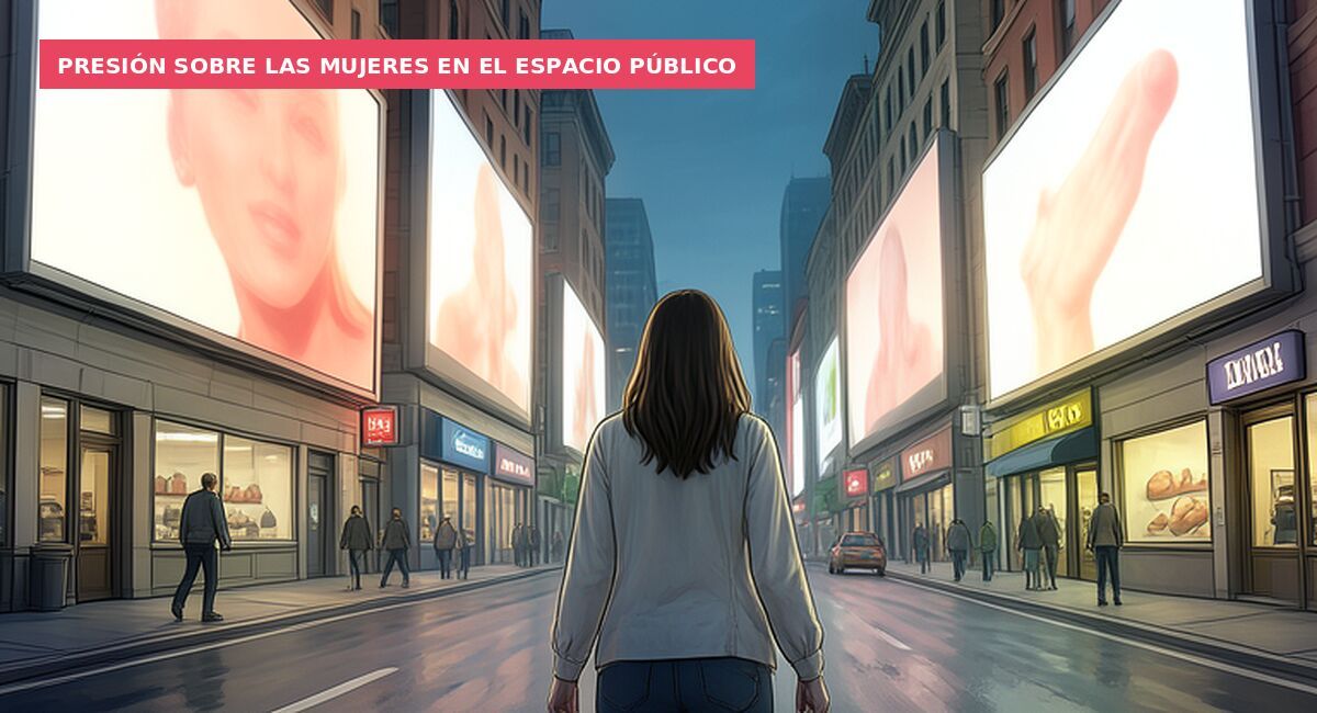 Presión sobre las mujeres en el espacio público
