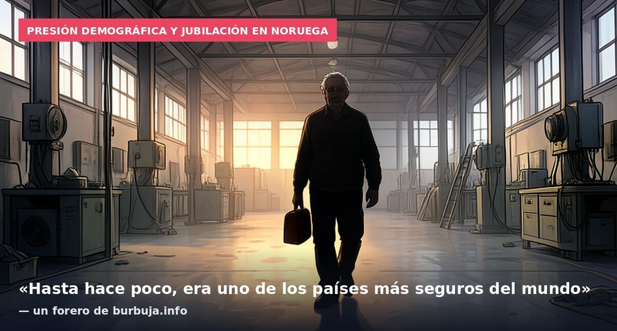Presión demográfica y jubilación en Noruega: «Hasta hace poco, era uno de los países más seguros del mundo» — un forero de burbuja.info