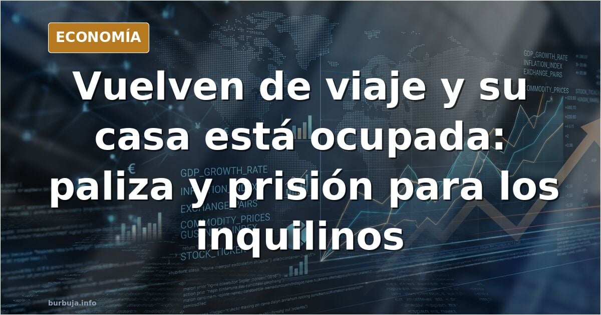 Una pareja vuelve de viaje y encuentra su casa ocupada en Bujalance