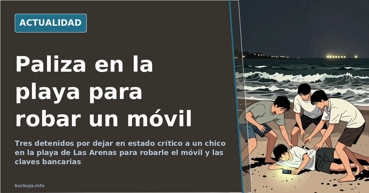 Paseo marítimo de la playa de Las Arenas en València al amanecer, con la arena y el mobiliario urbano en primer plano