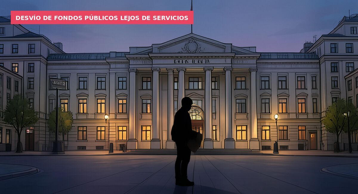 Desvío de fondos públicos lejos de servicios