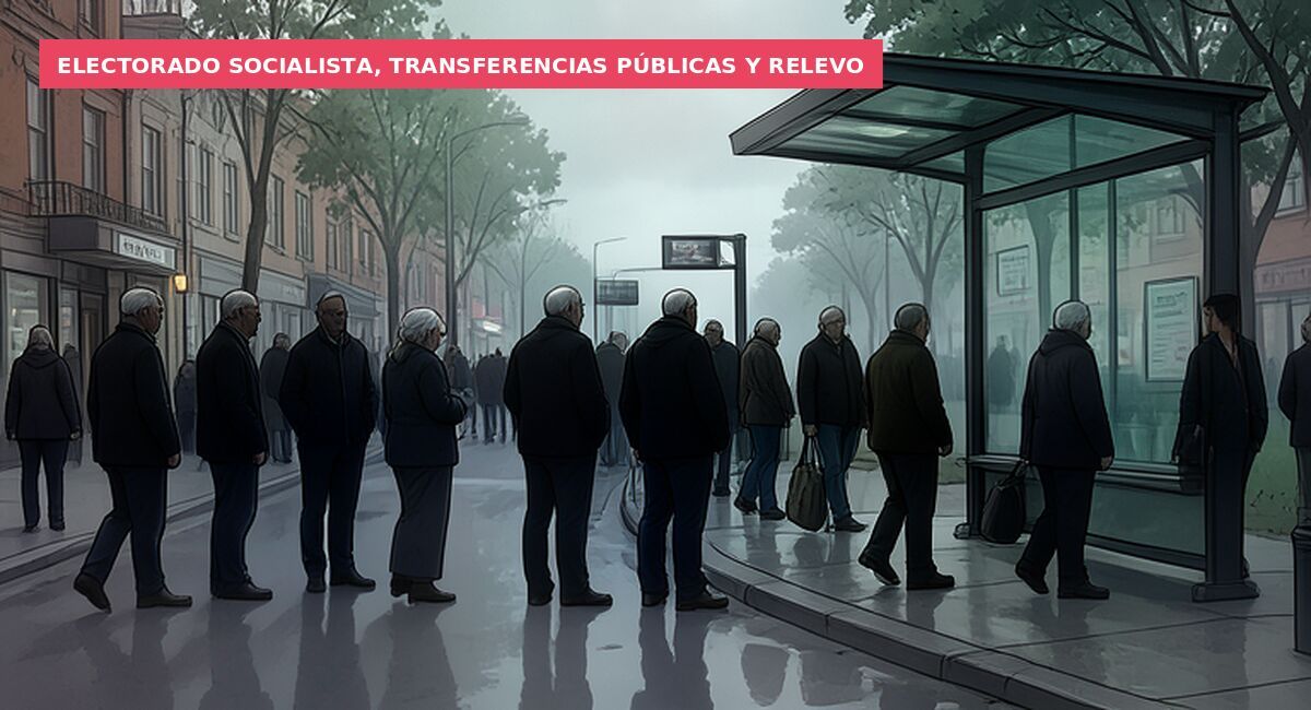 Electorado socialista, transferencias públicas y relevo