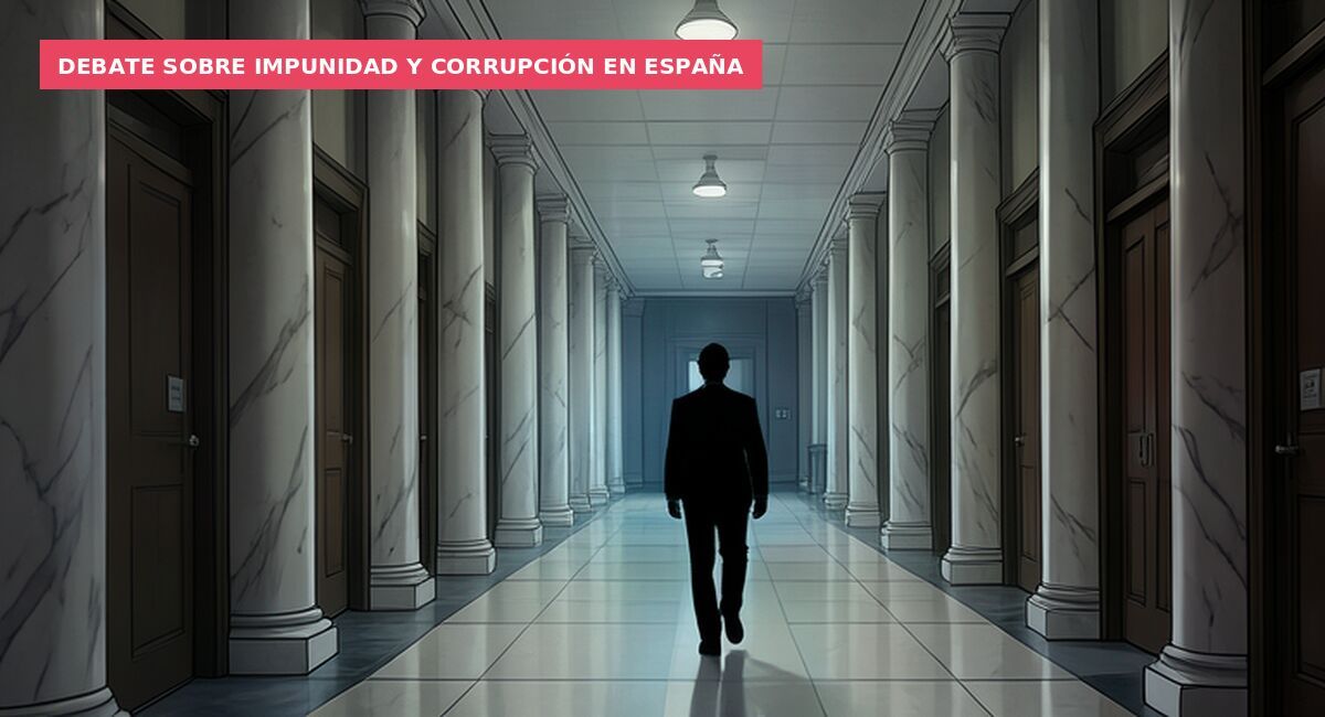 Debate sobre impunidad y corrupción en España