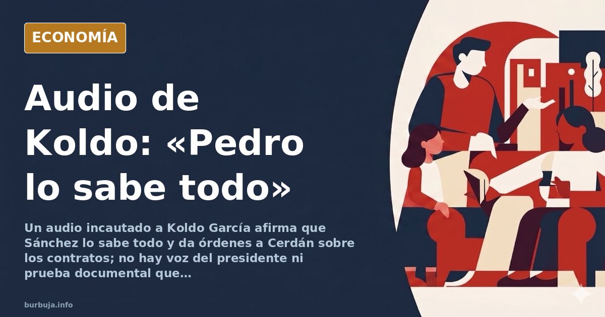 Ilustración editorial de un teléfono móvil con ondas de audio sobre un fondo azul marino y dorado, símbolo de las grabaciones