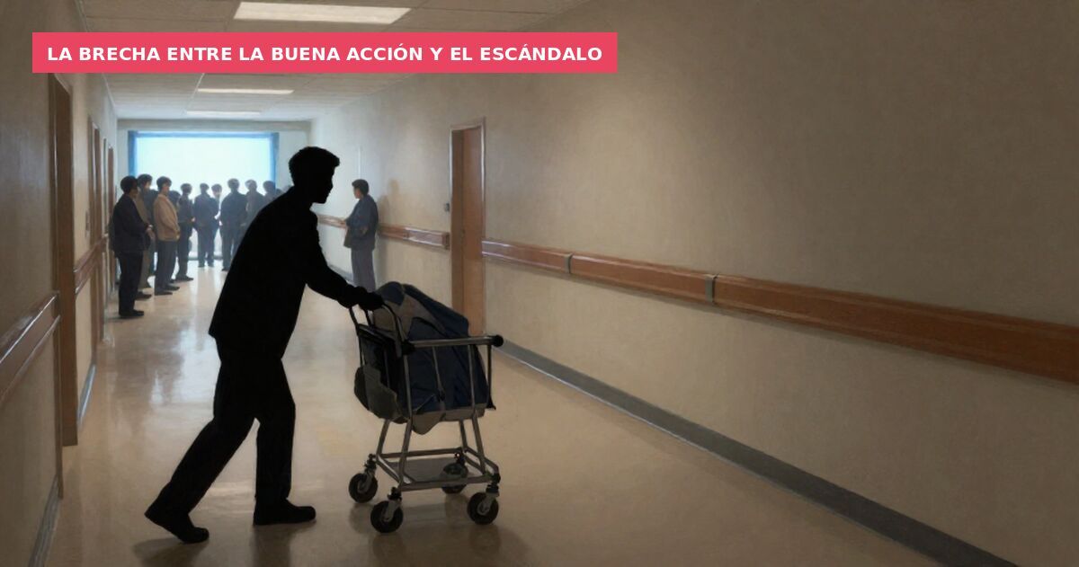 La brecha entre la buena acción y el escándalo