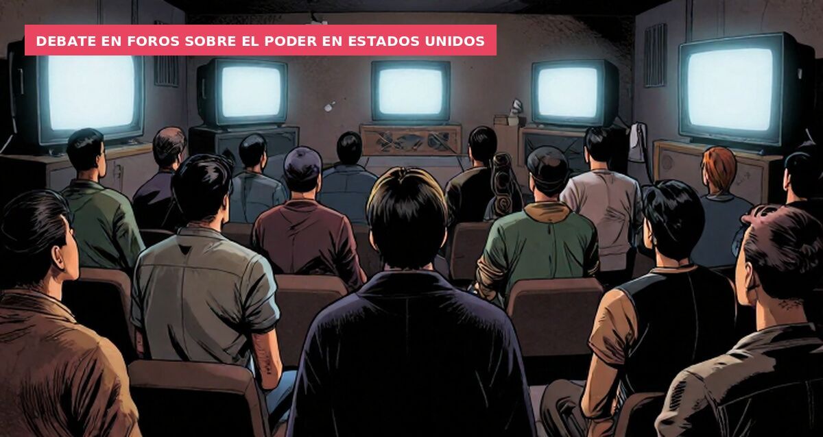 Debate en foros sobre el poder en Estados Unidos