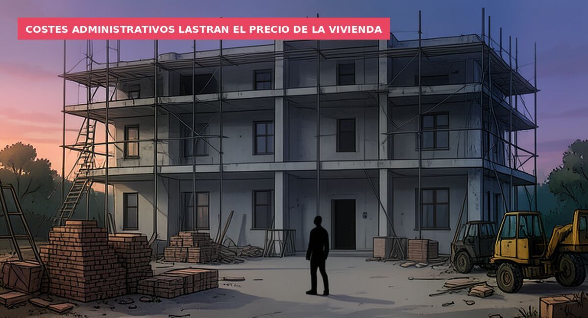 Costes administrativos lastran el precio de la vivienda