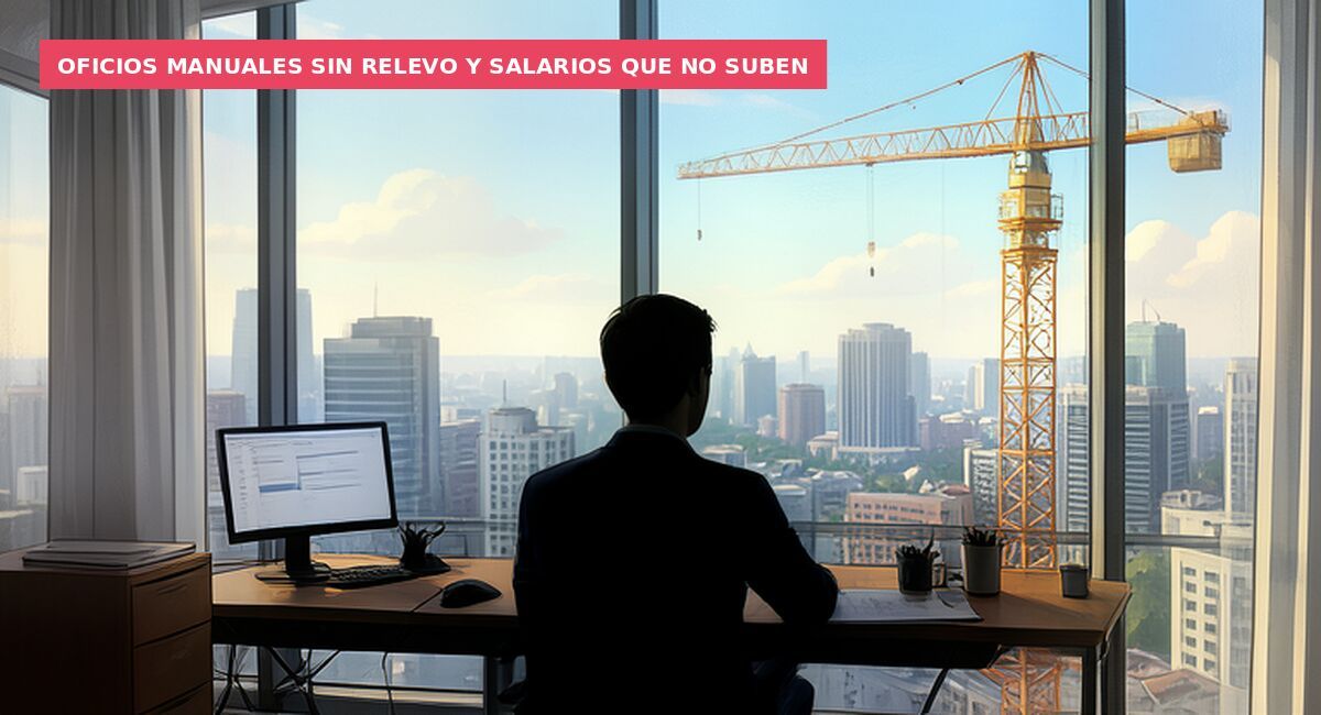 Oficios manuales sin relevo y salarios que no suben