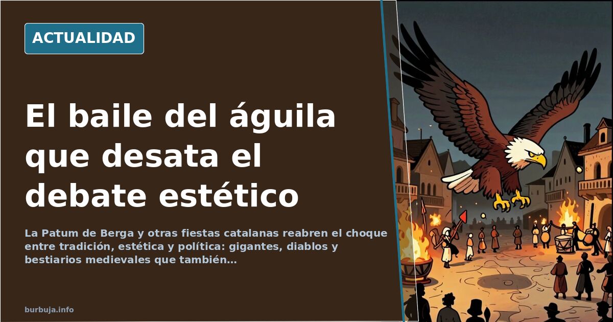 La Patum de Berga y el choque de estéticas entre tradición y política