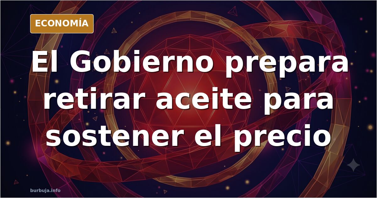 Botellas de aceite de oliva en una estantería de supermercado con etiquetas de precio visibles