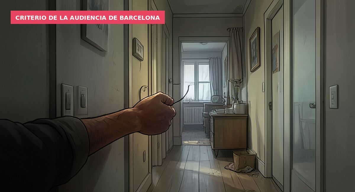 Criterio de la Audiencia de Barcelona