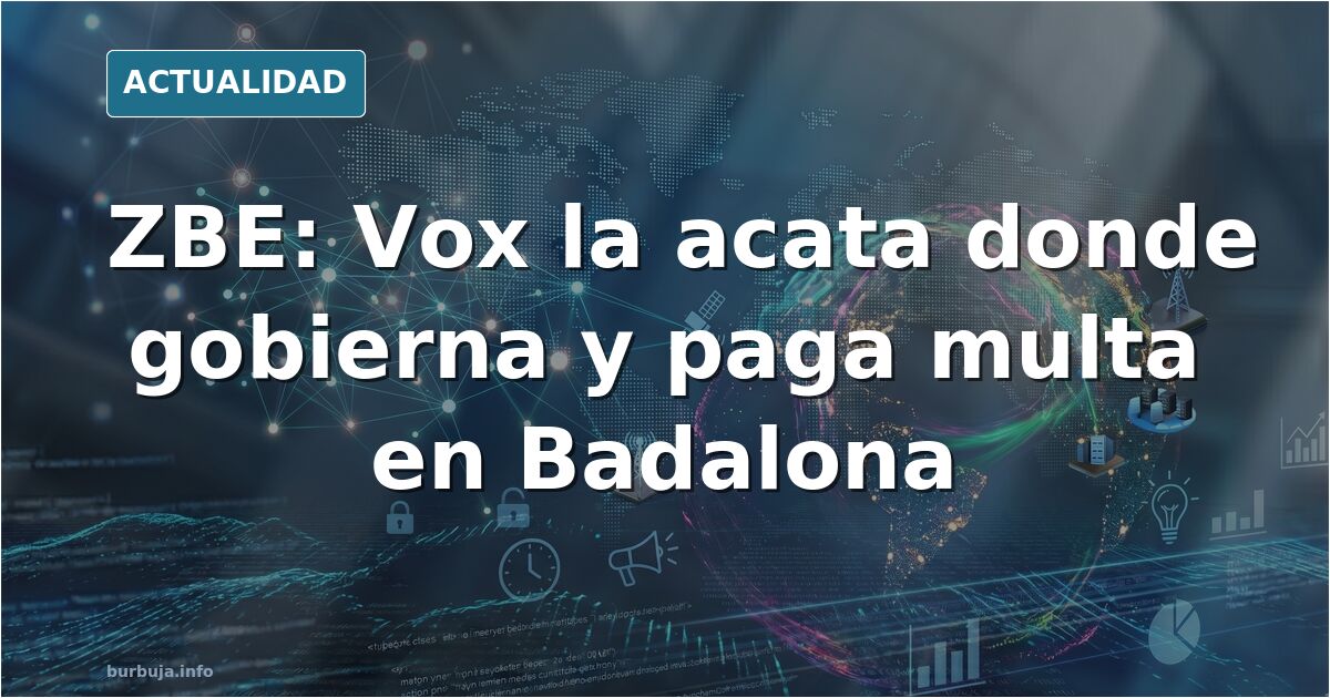 Vista urbana de una ciudad española con señalización de zona de bajas emisiones y cámaras de control de tráfico en una calle 