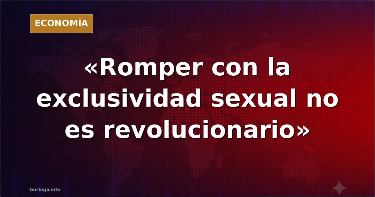 Sandra Bravo reivindica la no monogamia y pide colectivizar los cuidados
