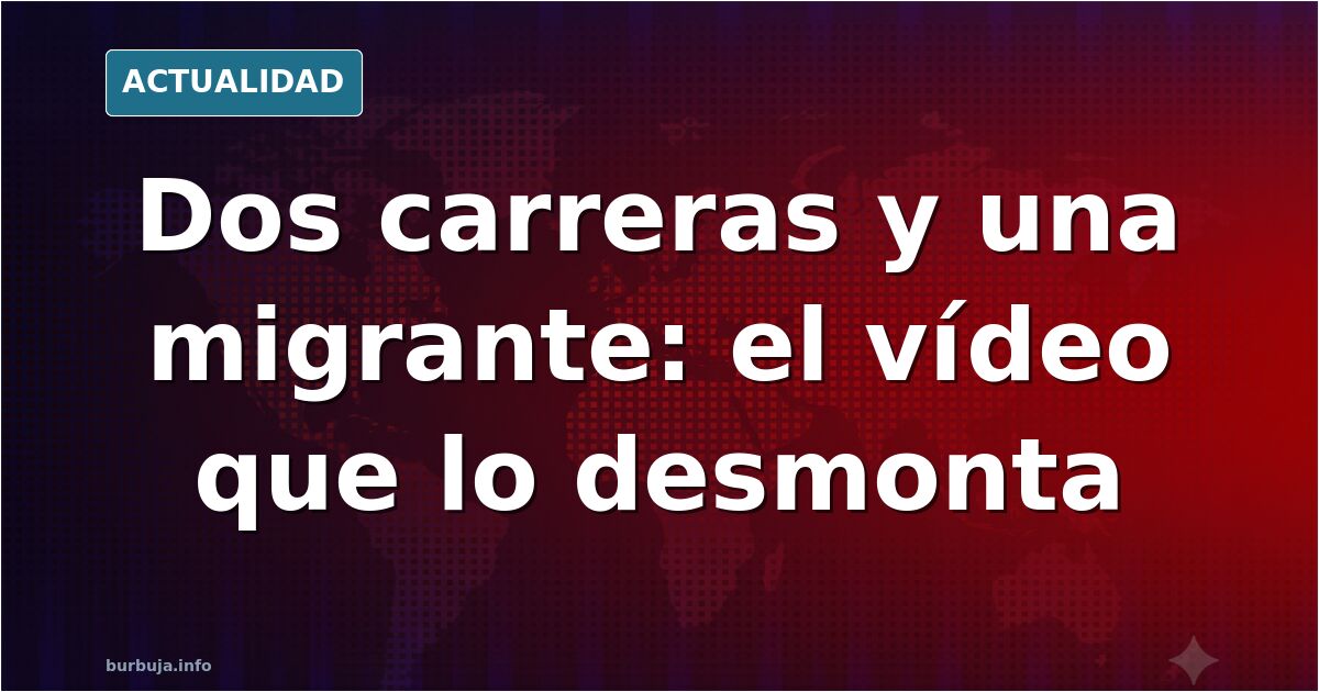 Dos personas conversando en una calle concurrida, una con carpeta y otra con gesto de duda, en un ambiente de entrevista info