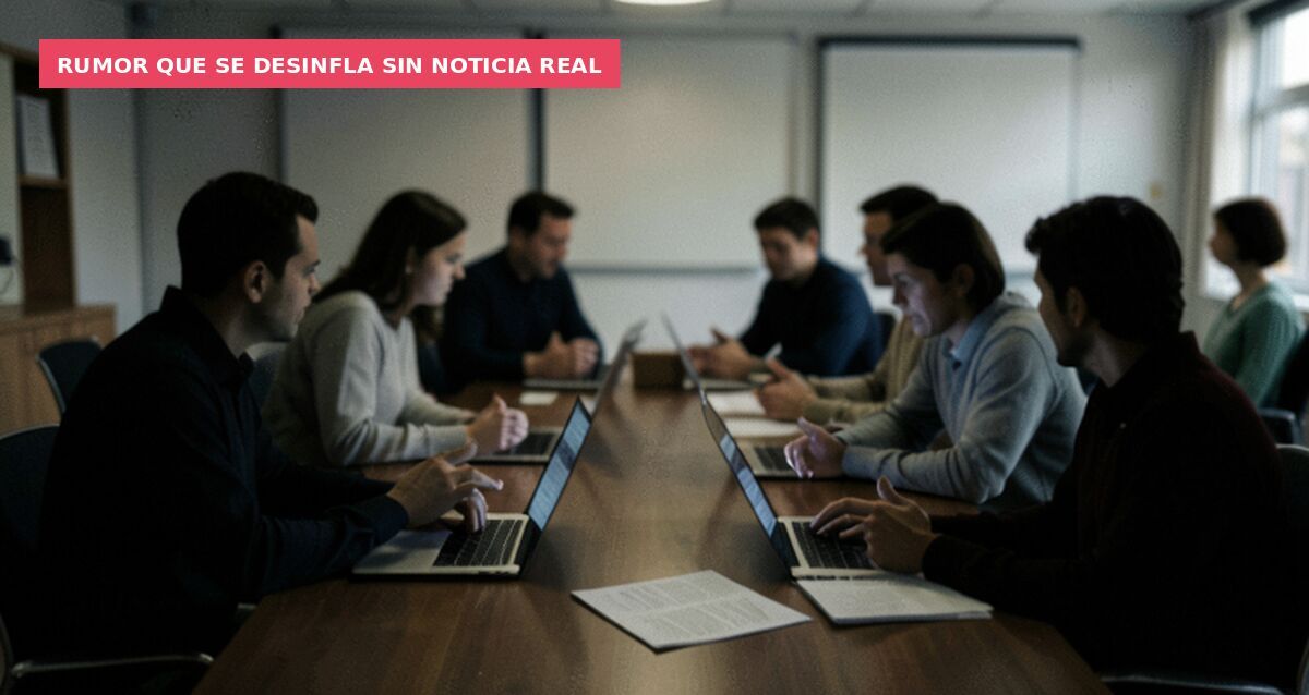 Rumor que se desinfla sin noticia real