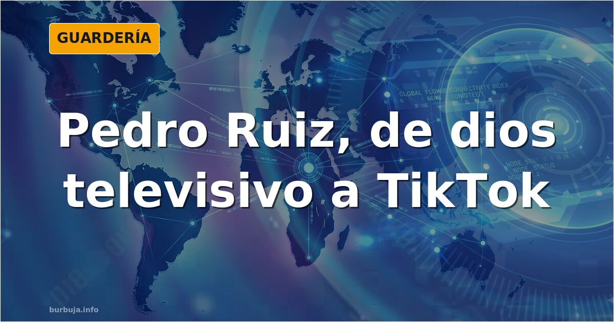 Pedro Ruiz, presentador de televisión, en una imagen de archivo durante su etapa de mayor popularidad