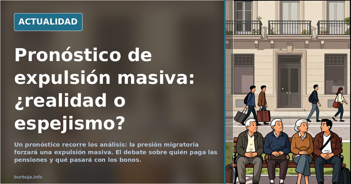 El pronóstico de una expulsión masiva de migrantes divide el análisis