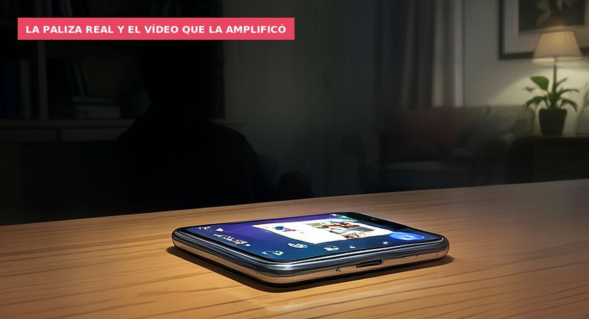 La paliza real y el vídeo que la amplificó