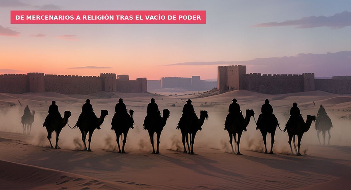 De mercenarios a religión tras el vacío de poder