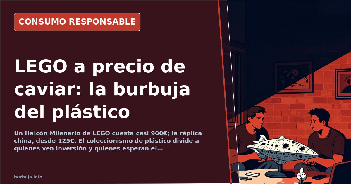 LEGO a precio de oro: la burbuja del plástico coleccionable