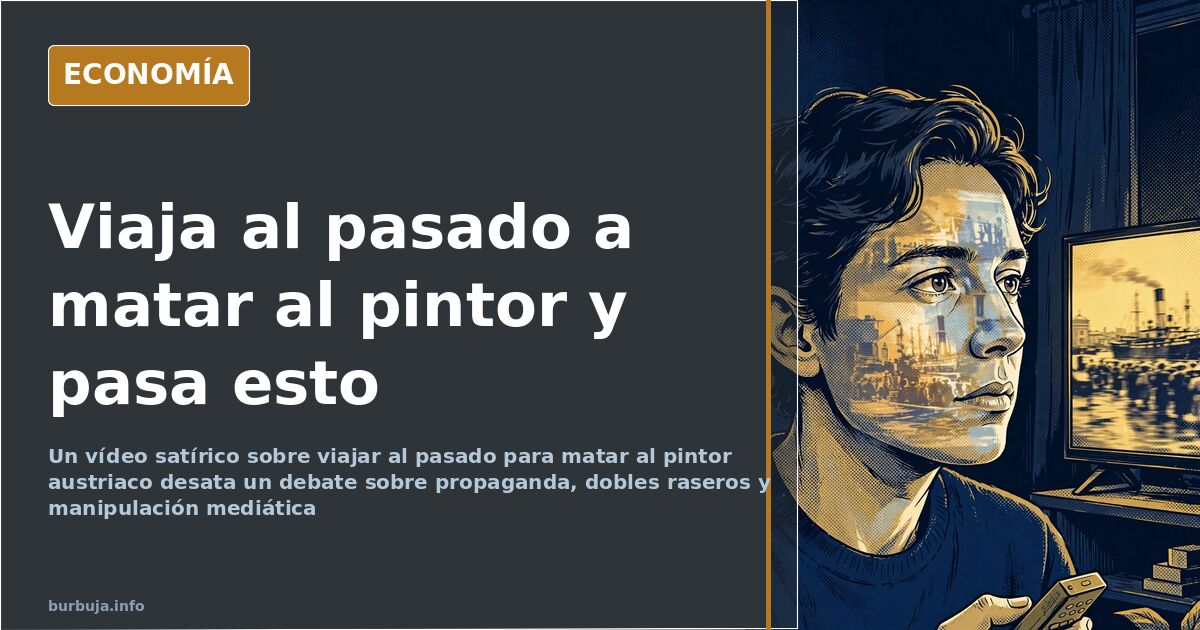 El vídeo de la viajera que quiso matar al pintor austriaco