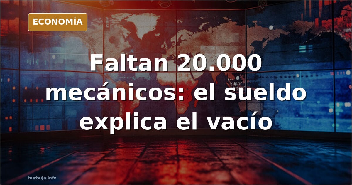 Herramientas de taller y diagnóstico automovilístico sobre banco de trabajo en ilustración editorial azul marino y dorado