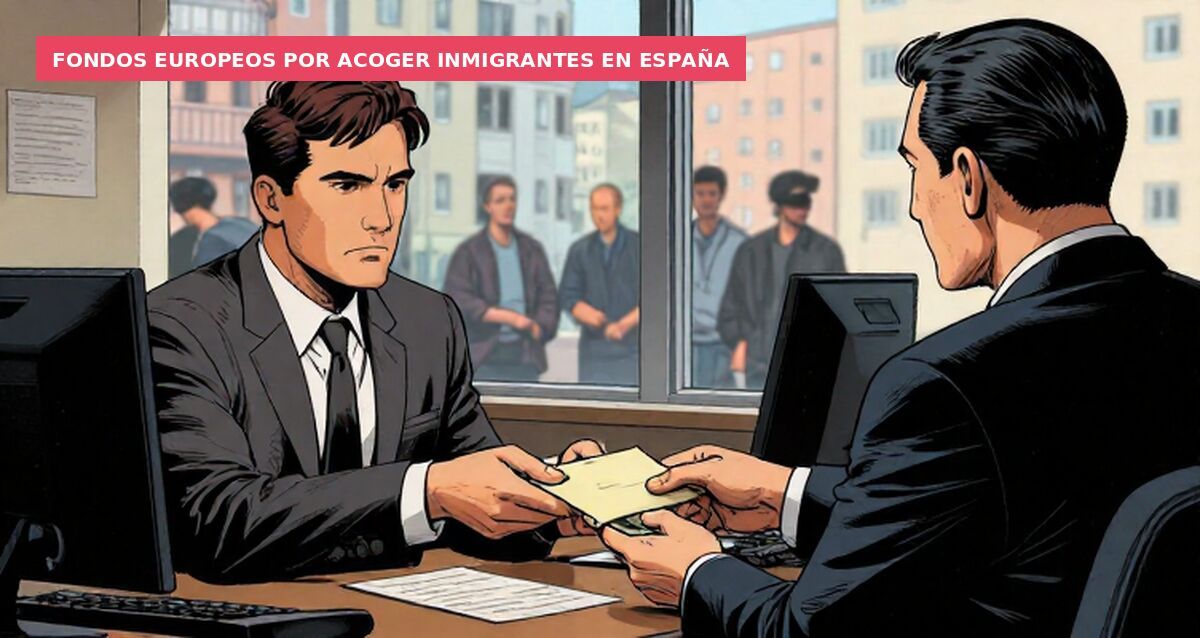Fondos europeos por acoger inmigrantes en España