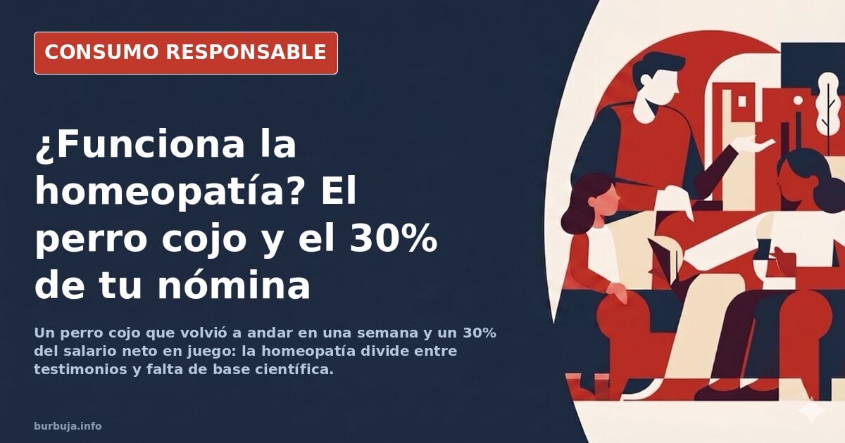 Botes de gránulos homeopáticos blancos sobre una mesa junto a una jeringa oral y un frasco de dilución