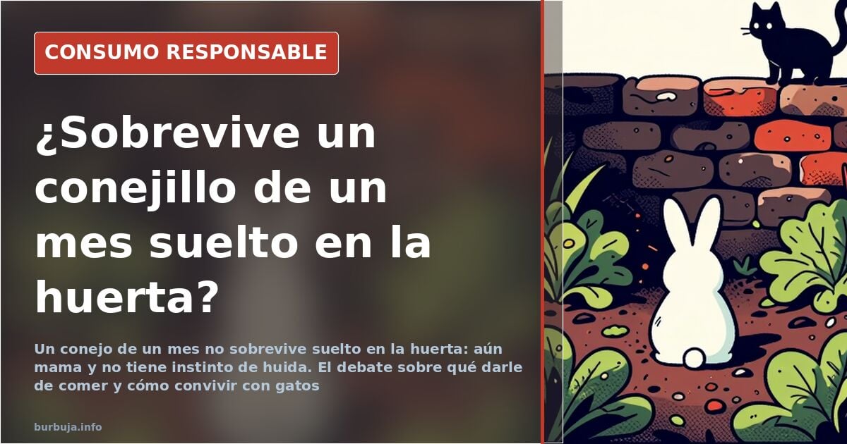 Un conejo de un mes, 46 euros de avispa y la huerta de Alicante