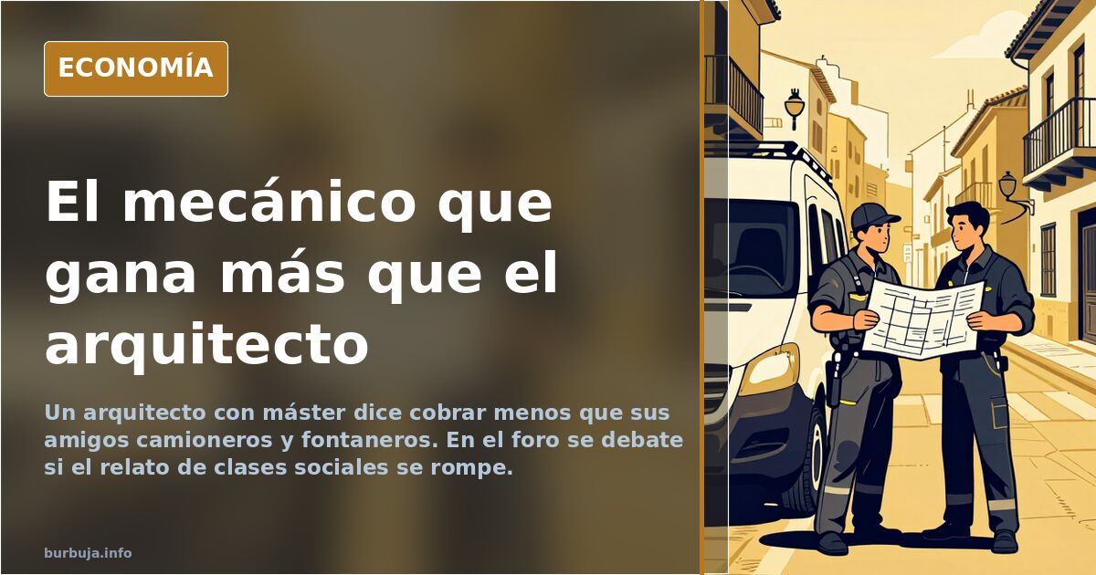 Oficios manuales y sueldos: un debate sobre la brecha salarial