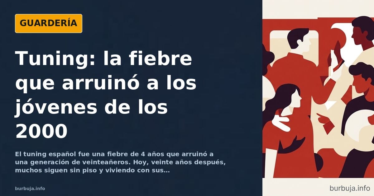 El tuning español: de fiebre de 4 años a ruina de una generación
