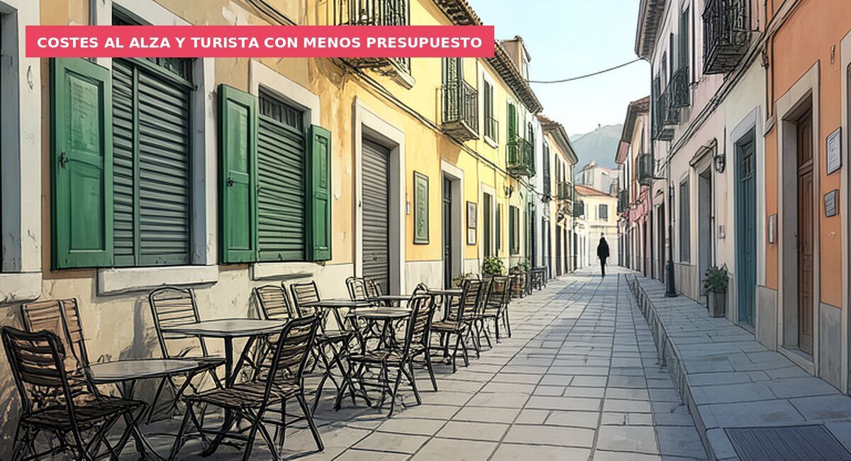 Costes al alza y turista con menos presupuesto