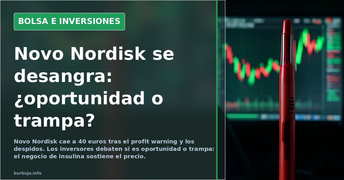 Novo Nordisk Kurssturz spaltet Anleger