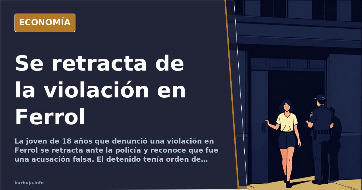 Ilustración editorial de la plaza de España de Ferrol con siluetas difusas y un expediente policial abierto sobre fondo azul 