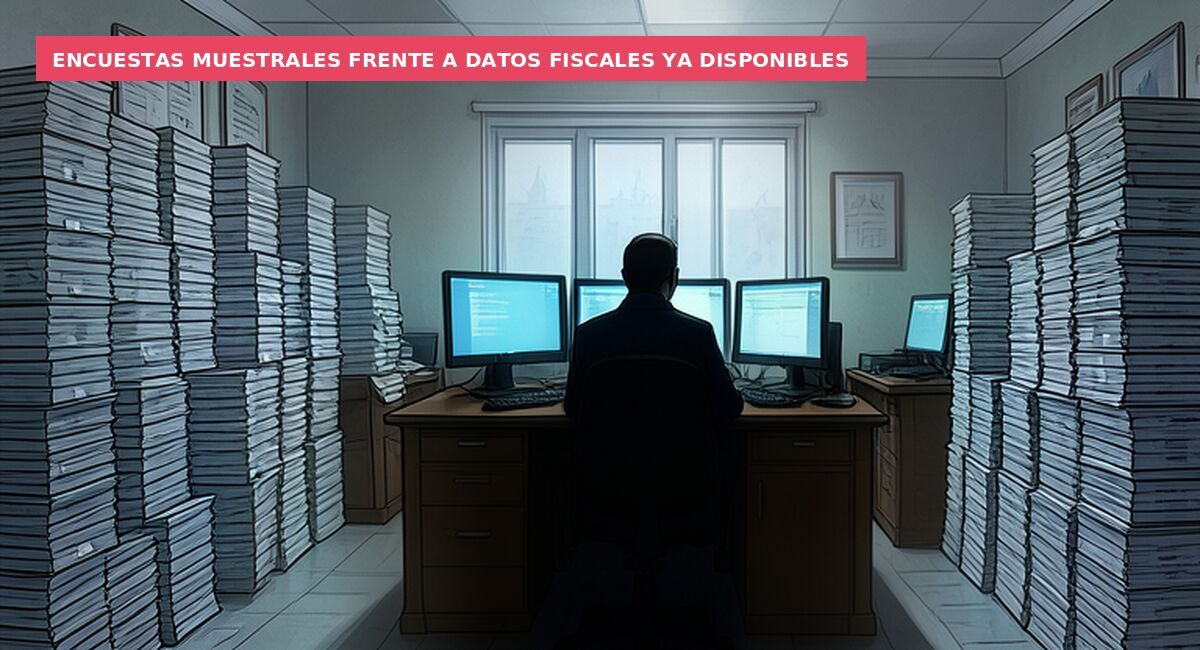 Encuestas muestrales frente a datos fiscales ya disponibles