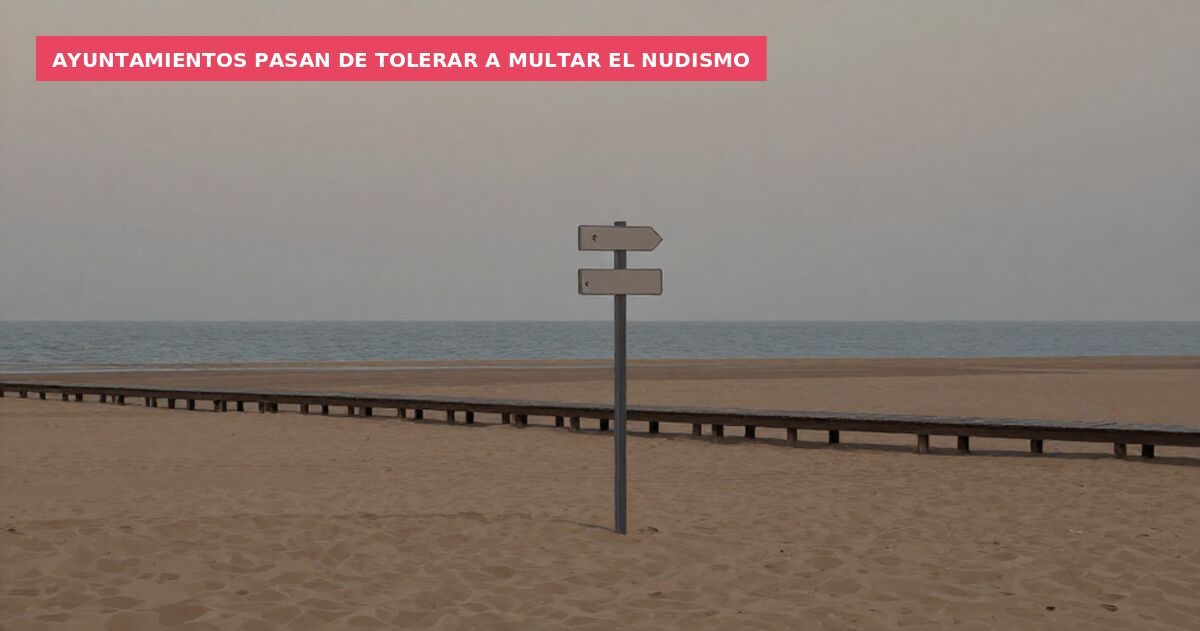 Ayuntamientos pasan de tolerar a multar el nudismo
