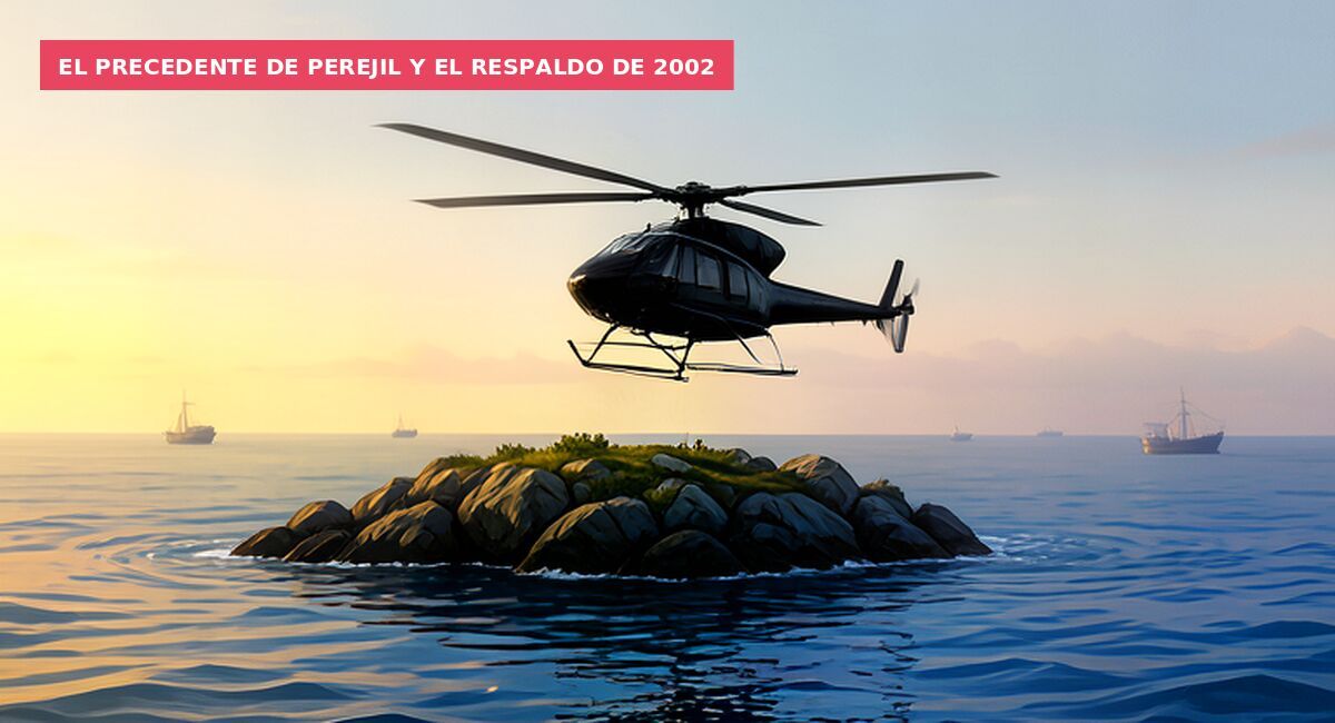 El precedente de Perejil y el respaldo de 2002