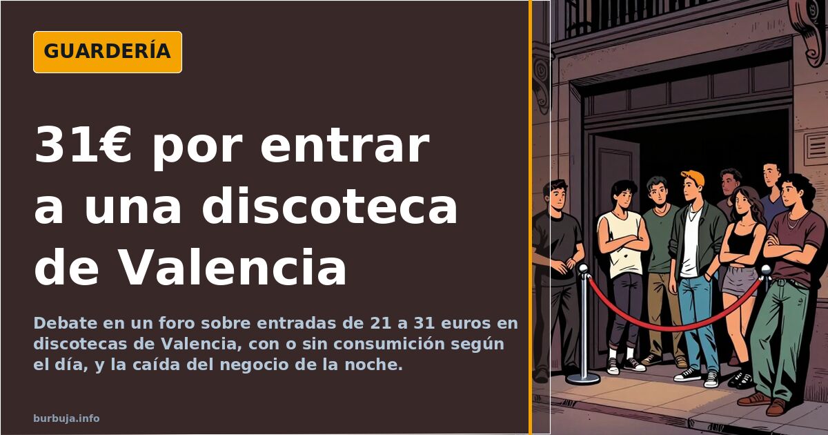 Discotecas de Valencia: entradas de hasta 31 euros