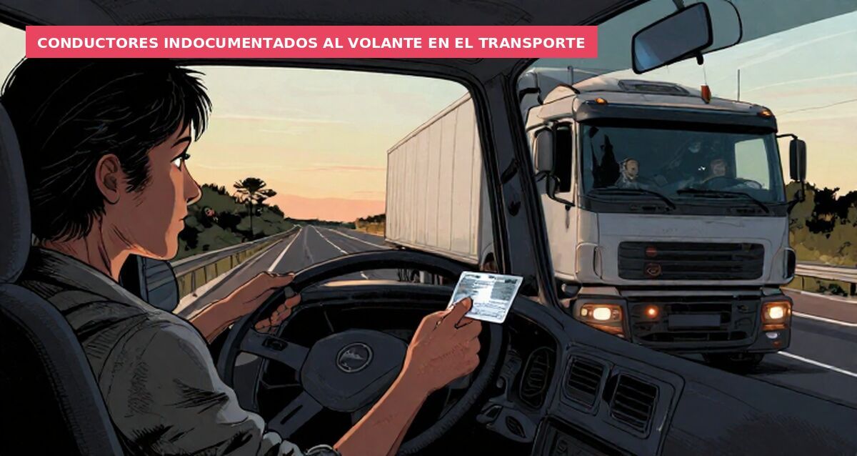 Conductores indocumentados al volante en el transporte