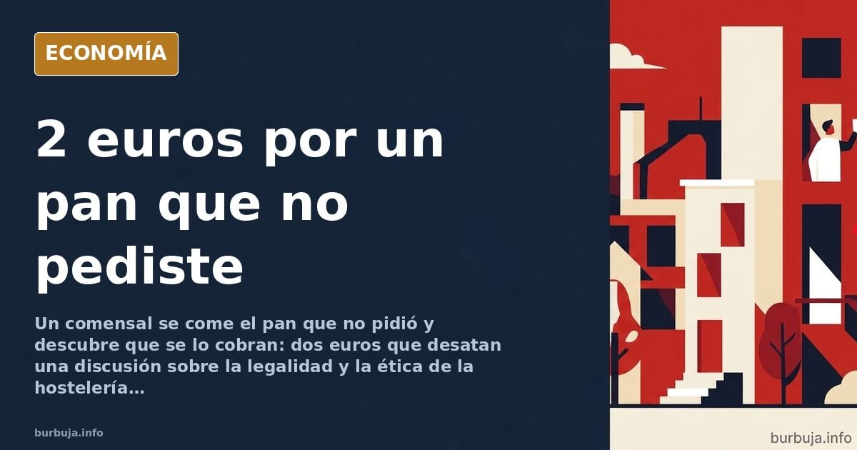 El pan que se cobra sin avisar: la guerra de los 2 euros