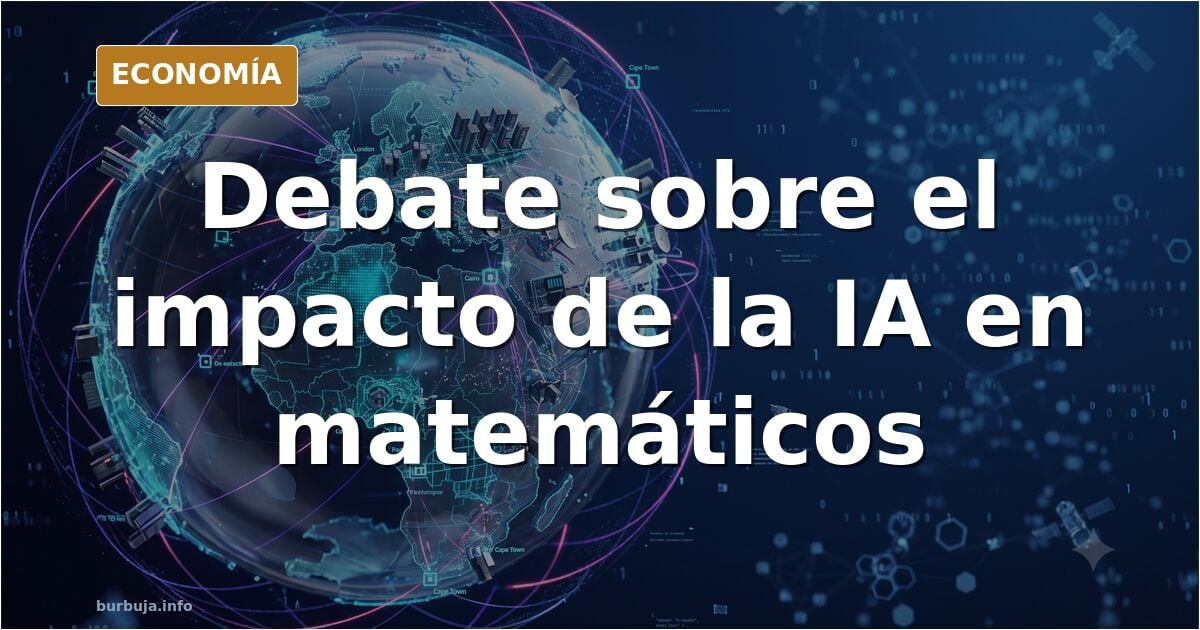 Ilustración editorial de una calculadora y una pila de informes sobre una mesa de oficina bajo una luz azul marino y dorada