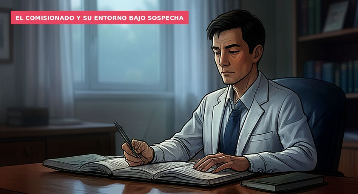 El comisionado y su entorno bajo sospecha